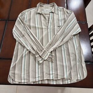 Perry Ellis Long Sleeve Button Up Dress Shirt